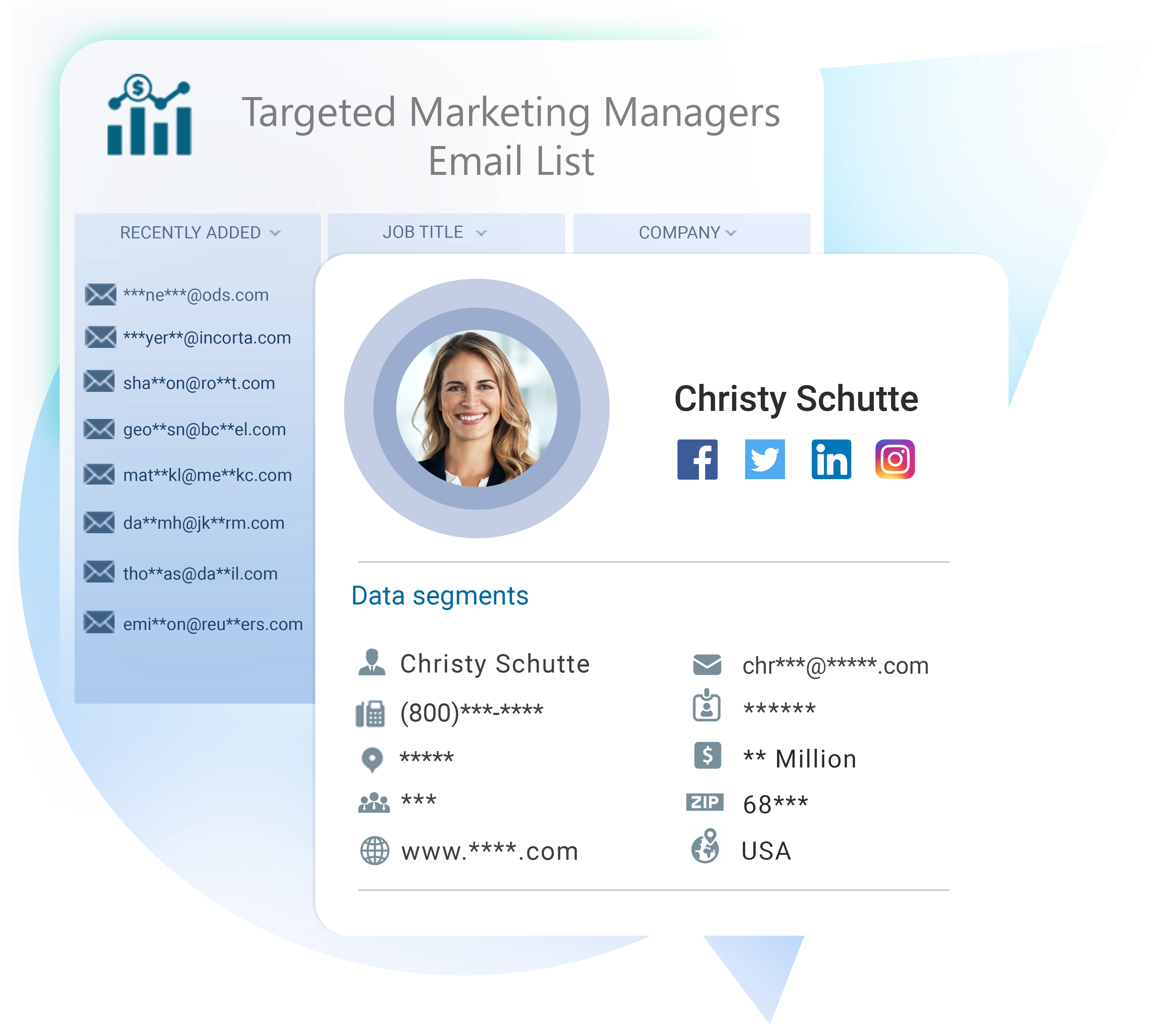 Marketing Managers Email List