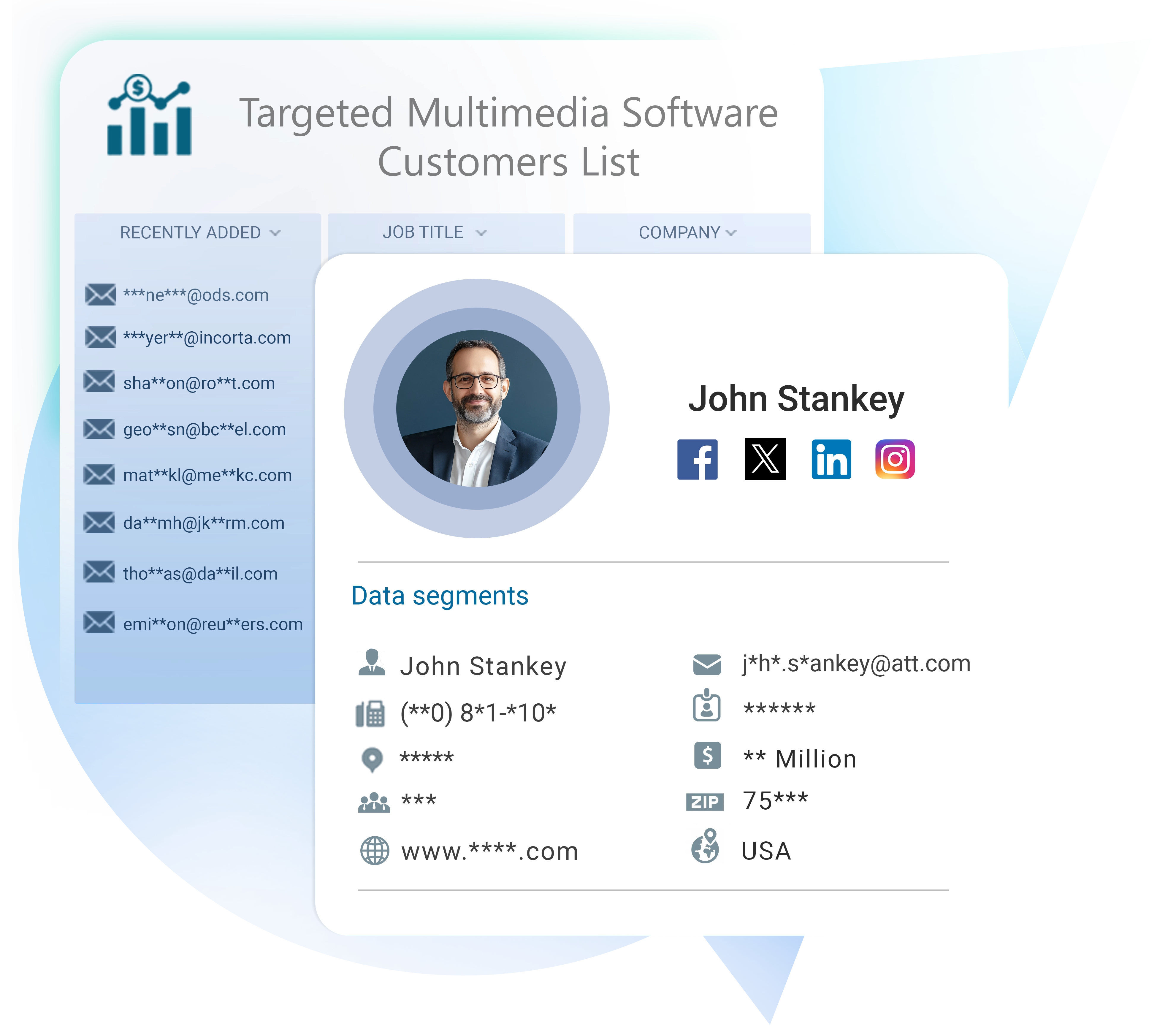 Multimedia-Software-Customers-List